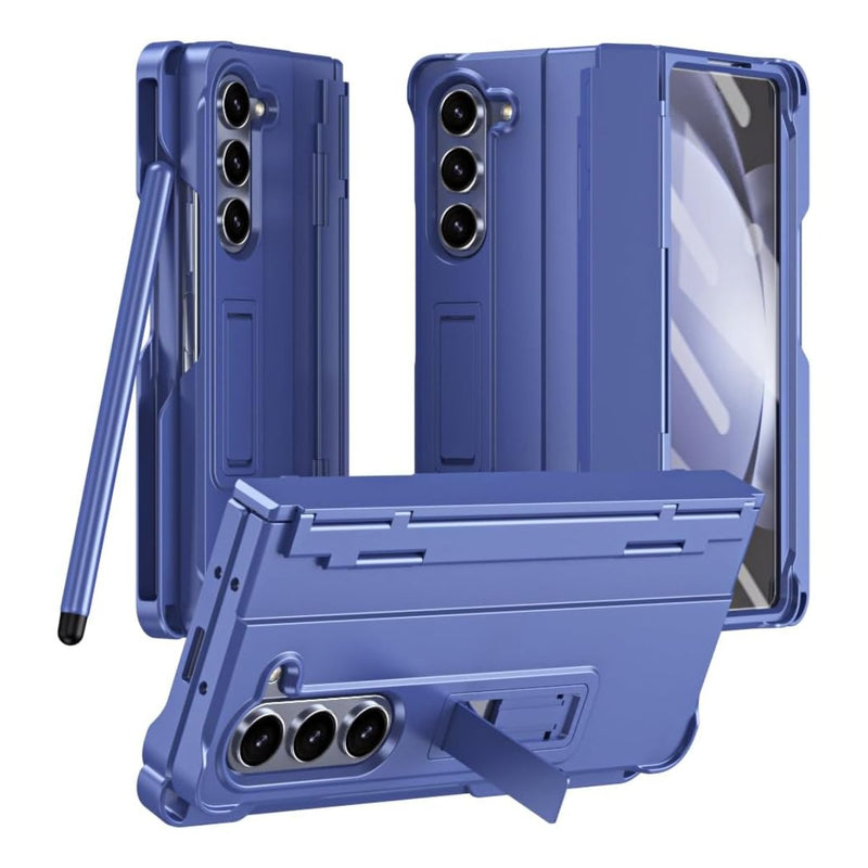 Folding Case with Pen and Hinge Guard