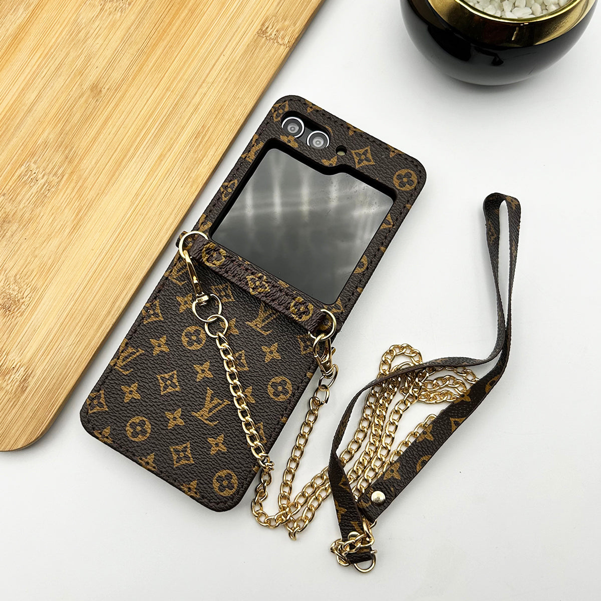 Luxury Chain Flip Case for Samsung Galaxy Z Flip
