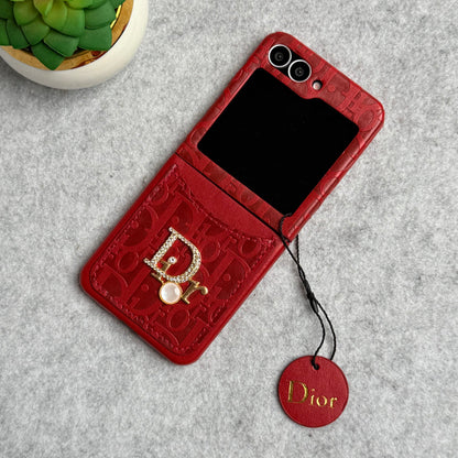 CharmPocket Monogram Wallet Case