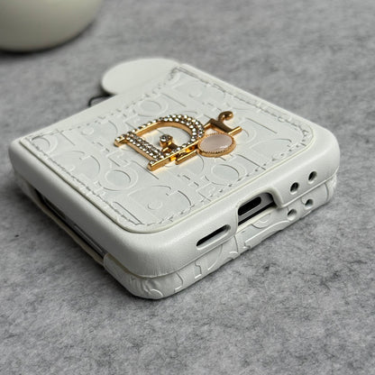 CharmPocket Monogram Wallet Case