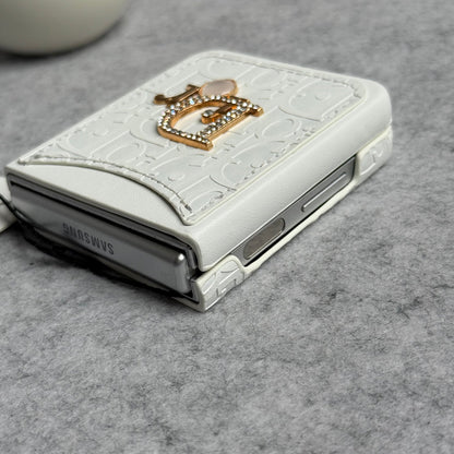 CharmPocket Monogram Wallet Case