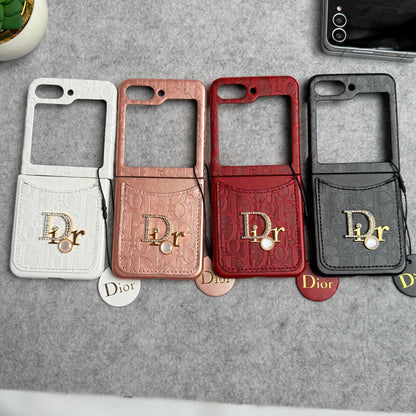 CharmPocket Monogram Wallet Case