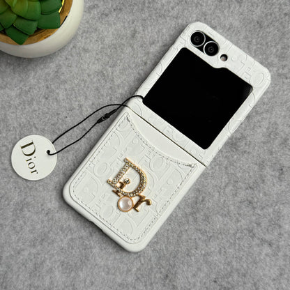 CharmPocket Monogram Wallet Case