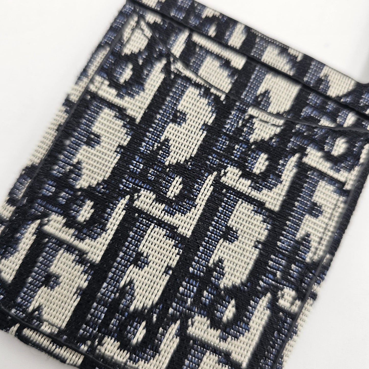 Luxury Canvas Flip Case with Card Slot