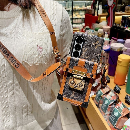 Luxury Fold Wallet Case