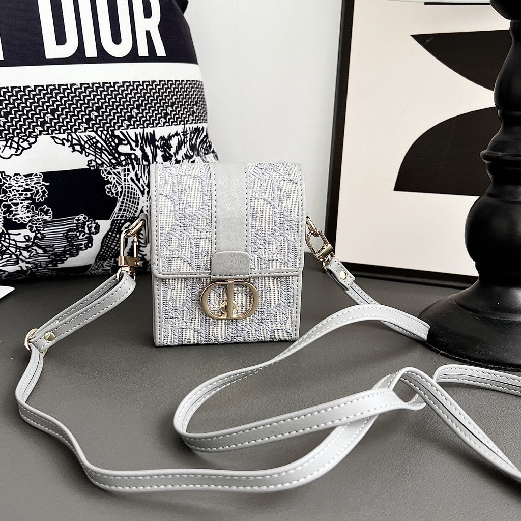 Luxury Crossbody Case with Matching Mini Bag